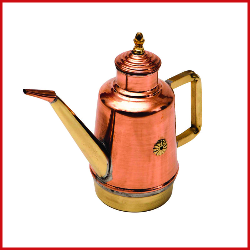 GI Metal Traditional Neapolitan Oil Can OL05- 0.45 Litre